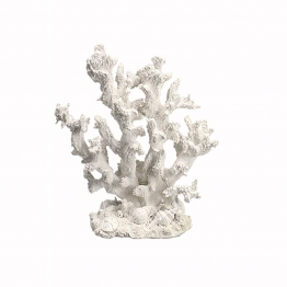 Διακοσμητικό Κοράλλι PC Λευκό Art Et Lumiere 20x10x23εκ. 20173