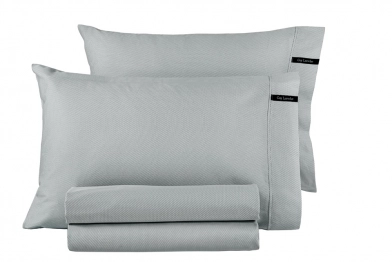 Ζεύγος Μαξιλαροθήκες Βαμβακοσατέν 50x70εκ. Minimal Azul Guy Laroche