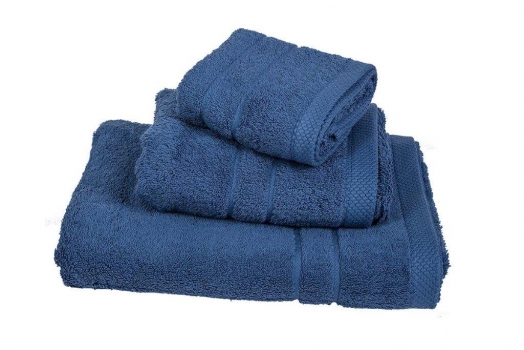 Σετ Πετσέτες 3τμχ Βαμβακερές Blue Le Blanc 700441-1