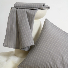 Σετ Σεντόνι Με 1 Μαξιλαροθήκη Polycotton Ημίδιπλο Με Λάστιχο 120x200+32εκ. Minna Grey Melinen 20006383