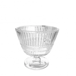 Μπωλ Παγωτού Κολωνάτο Γυάλινο Διάφανο ESPIEL 300ml-10,5x10,5εκ. DWEA1013K6