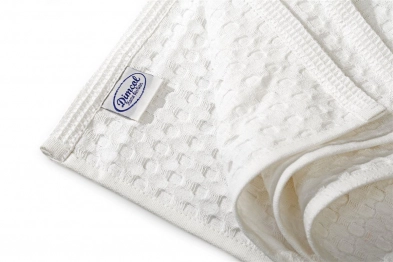 Ποτηρόπανο Πικέ Βαμβακερό 50x70εκ. Solid White DimCol 33123247002