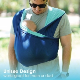 Μάρσιπος Βαμβακερός Large Oasis Turquoise-Blue Baby K’tan BKBC-ACT-TB-L