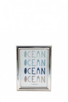 Κορνίζα Πλαστική Ασημί 15,5x1x20,5εκ. Zen Collection 24.8.50203