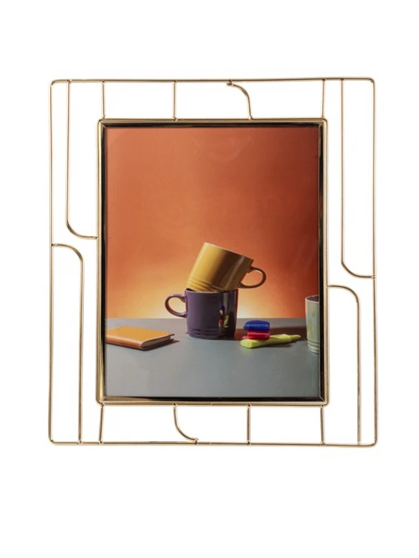 Κορνίζα Μεταλλική Χρυσή 20x25εκ. Zen Collection 26.24.53007