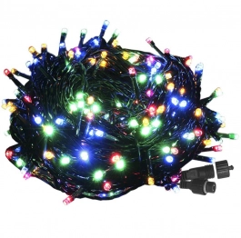 Λαμπάκια 510Led-25,5μ. Πολύχρωμα Επεκτεινόμενα Με Πρόγραμμα Xmas fest 93-4080