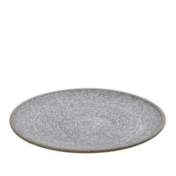 Πιάτο Ρηχό Stoneware Γκρι Corsica ESPIEL 29,2x29,2x2,1εκ. VRA103K4
