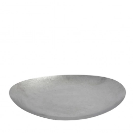 Πιάτο Ρηχό Τριγωνικό Ανοξείδωτο 18/10 Ασημί Snow ESPIEL 29,2x24,2x3εκ. FEV116