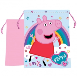 Τσάντα-Πουγκί Peppa 22x27εκ. Justnote 50-3737
