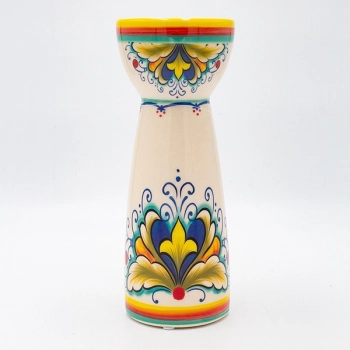 Κηροπήγιο Κεραμικό Μπεζ-Multi 10,3x26εκ. ESTHETI 819-00189