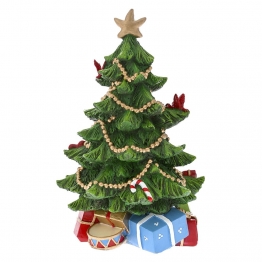 Χριστουγεννιάτικο Διακοσμητικό Δεντράκι Στολισμένο Polyresin iliadis 14x22εκ. 78306