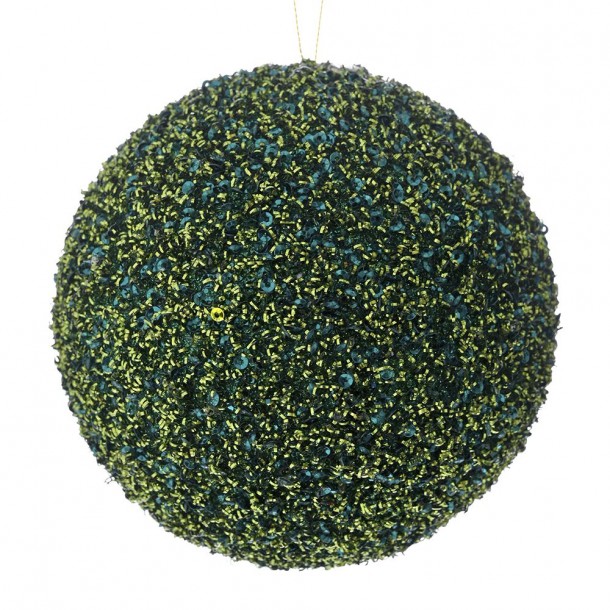 Μπάλα Polyfoam Σμαραγδί Glitter 15εκ. iliadis 83535