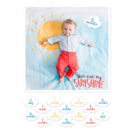 Mουσελίνα Φωτογράφισης 100x100εκ. & Κάρτες You Are My Sunshine Lulujo LJ588