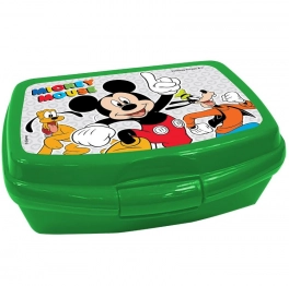 Φαγητοδοχείο Πλαστικό PP Mickey 600ml/16,5x12,5x6εκ. Homie 50-2492