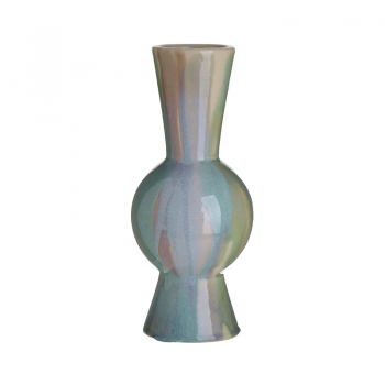 Βάζο Κεραμικό Πολύχρωμο inart 13x32εκ. 3-70-473-0050