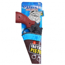 Όπλο Καουμπόι Με Σήμα Σετ 2τμχ Carnavalista 3-2664