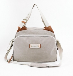 Τσάντα Με Αλλαξιέρα Tote Bag Soft Grey BoB Paris BOB-216730_005