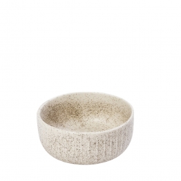 Μπωλ Σερβιρίσματος Βαθύ Stoneware Gobi White-Sand Matte ESPIEL 13,5x5,5εκ. OW2020K6