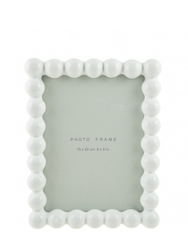 Κορνίζα Polyester Λευκή 15x20εκ. Zen Collection 25.50.52397