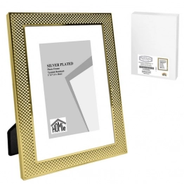 Κορνίζα Ατσάλινη Χρυσή 13x18εκ. Homie 12-2054