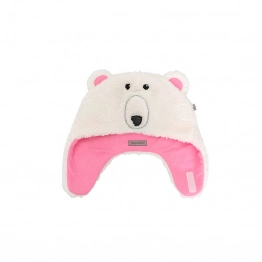 Σκουφάκι 2 Όψεων Fleece-Sherpa 2-4 Έτων Bear-Aviator FlapJackKids FJKWS715M
