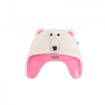 Σκουφάκι 2 Όψεων Fleece-Sherpa 2-4 Έτων Bear-Aviator FlapJackKids FJKWS715M