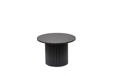 Τραπεζάκι Στρογγυλό Μαύρο 50x35εκ. Zen Collection 24.13.50253