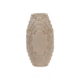 Βάζο Polyresin Καφέ 19x18x36,5εκ. ESTHETI 819-01588