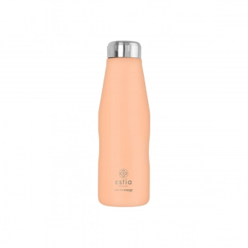 Θερμός-Μπουκάλι Ανοξείδωτο Flask Peach Fuzz Save The Aegean Estia 500ml-7x7x22,3εκ. 01-23447