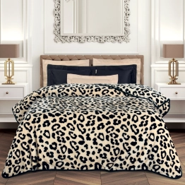 Κουβέρτα Βελουτέ Supersoft Υπέρδιπλη 220x240εκ. Essential 2468 Honey Greenwich Polo Club