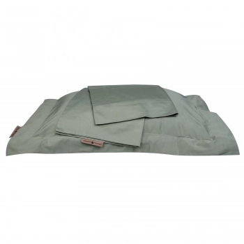 Ζεύγος Μαξιλαροθήκες Βαμβακοσατέν 50x70+7εκ. Cozy 2252 Μέντα Greenwich Polo Club