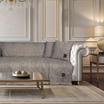 Ριχτάρι Βαμβακερό Τριθέσιος 180x300εκ. Essential 3990 Beige Greenwich Polo Club