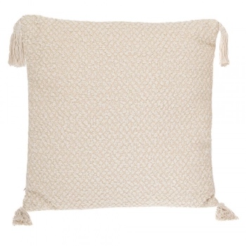 Διακοσμητικό Μαξιλάρι Υφασμάτινο Κρεμ 43x43εκ. iliadis 91746