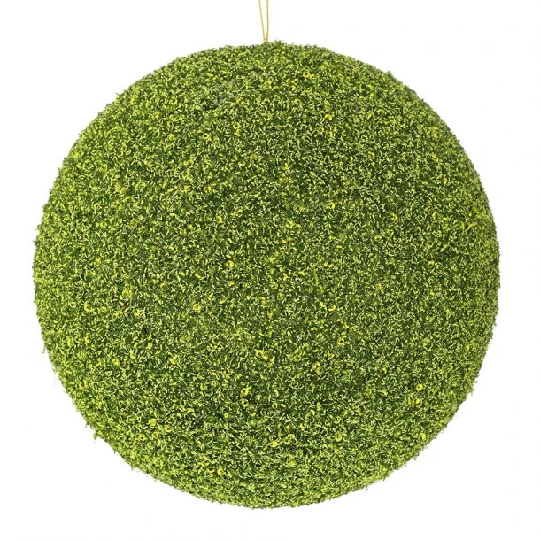 Χριστουγεννιάτικη Μπάλα Polyfoam Λαχανί Glitter 20εκ. iliadis 83546