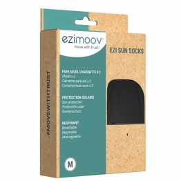 Σετ 2τμχ Sun Socks για Παράθυρα Αυτοκινήτου Medium Ezimoov EZ-1502