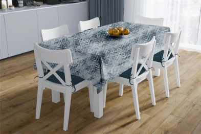 Τραπεζομάντηλο Polycotton Αλέκιαστο 140x180εκ. Skid Marks 471 Blue DimCol