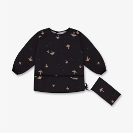 Σαλιάρα Υφασμάτινη Αδιάβροχη Με Μανίκια Black Minene 13312001190OS