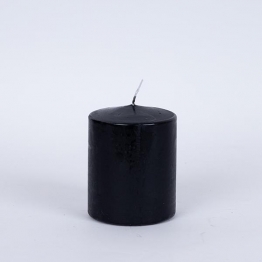 Κερί 8x10εκ. Μαύρο ESTHETI 819-00024