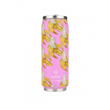 Θερμός-Ποτήρι Ανοξείδωτο Banana Swirl Save The Aegean Estia 500ml-7x19εκ. 01-22815