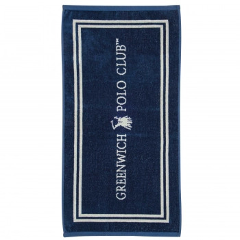 Πετσέτα Γυμναστηρίου Βαμβακερή 45x90εκ. Essential 3940 Μπλε Greenwich Polo Club