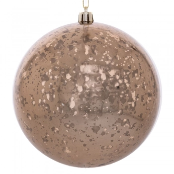 Χριστουγεννιάτικη Μπάλα Πλαστική Αντικέ Σαμπανί 12εκ. iliadis 86500