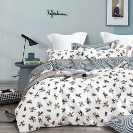 Ζεύγος Μαξιλαροθήκες 2 Όψεων Βαμβακοσατέν Oxford 50x70εκ. Planet Boy Prime Line Kids Melinen 2000048401