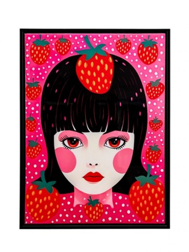 Πίνακας Με Κορνίζα Γυναικεία Φιγούρα Multi 30x2,8x40εκ. Zen Collection 25.60.52388