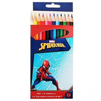 Ξυλομπογιές Σετ 12τμχ Spiderman 60-839