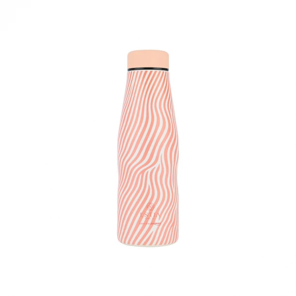 Θερμός-Μπουκάλι Ανοξείδωτο Flask Soft Ripple Save The Aegean Estia 500ml-7x7x22,3εκ. 01-31589