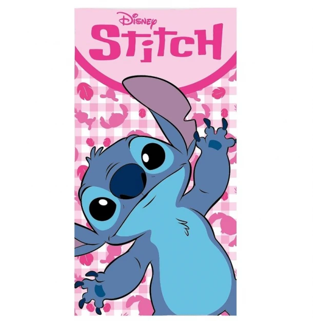 Πετσέτα Θαλάσσης Microfiber 70x140εκ. Stitch Ροζ 42-3249
