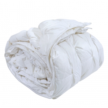 Πάπλωμα 3D Microfiber Υπέρδιπλο 220x240εκ. Comfort 1035 Λευκό Das Home