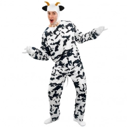Στολή Ανδρική Αγελάδα One Size Carnavalista 3-2721