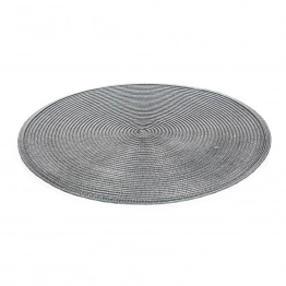 Σουπλά Πλαστικό Tondo Grey Φ38εκ. BQ12524002