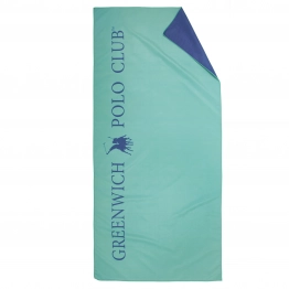Πετσέτα Θαλάσσης Microfiber 80x170εκ. Essential 5212 Blue-Turqoise Greenwich Polo Club